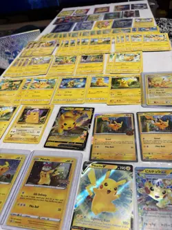 Pokemon Pikachu cards lot of 72 - Image 1