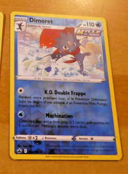 POKEMON REGNE DE GLACE CARD REVERSE HOLO CARTE Dimoret 031/198 EB06 FR NM 2021 - Image 1