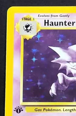 Haunter 6/62 Pokemon TCG Fossil Set Card 1st Edition Holo - Image 3