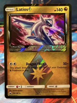 Latios Prism Star 108/168 Sm-Celestial Storm Holo - Pokemon Card NM - Image 1
