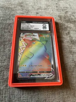 Pikachu VMAX Rainbow Secret Rare Guinness World Record Pokemon Card 1/1 - Image 2