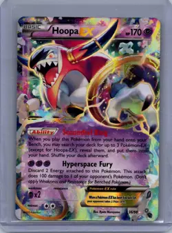 Hoopa EX 36/98 - Pokemon TCG Ancient Origins XY Ultra Rare Card NM - Image 1