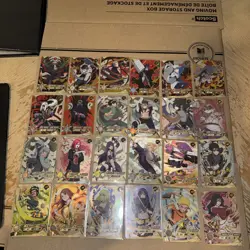 Naruto Kayou Trading Card TCG 24 card Lot! - Holo Rares OR/AR/UR - Image 1