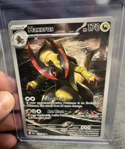 Haxorus 147/086 Secret Rare | Black Bolt | Pokemon Card NM - Image 1