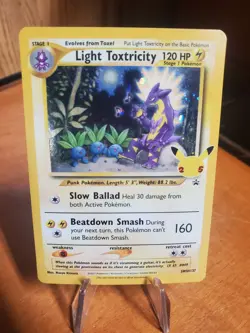 Light Toxtricity SWSH137 SWSH: Sword & Shield Promo Cards Holo - Image 1