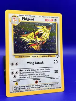 Pokemon Card Base Set 2 Pidgeot Holo Rare 14/130 LP+ - Image 3