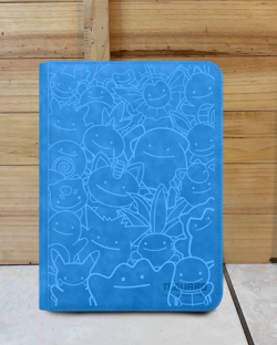 Laser Engraved Pokemon Trading Card Binder Ditto (Made To Order) - Image 3