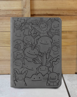 Laser Engraved Pokemon Trading Card Binder Ditto (Made To Order) - Image 4