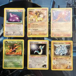 Vintage Pokemon Card Lot of 18 LP-MP Cards 1st Edition SHADOWLESS Neo Destiny - Image 1