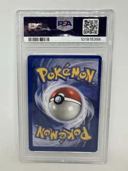 1999 Pokemon Machamp 8/102 #8 Holo 1st Edition PSA 7 NM Card - Image 2