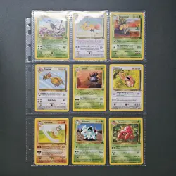 🔥Complete Common Uncommon Jungle set Pokemon Cards 1999 WOTC - Image 1
