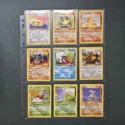 🔥Complete Common Uncommon Jungle set Pokemon Cards 1999 WOTC - Image 3