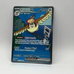 Pokemon TCG Pidgeot EX 225/197 Obsidian Flames Special Illustration Rare Card - Image 2