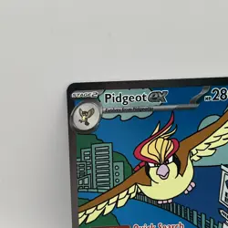 Pokemon TCG Pidgeot EX 225/197 Obsidian Flames Special Illustration Rare Card - Image 4