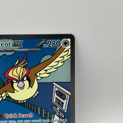 Pokemon TCG Pidgeot EX 225/197 Obsidian Flames Special Illustration Rare Card - Image 5