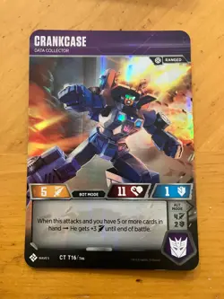 Transformers TCG 3 Cards Siege II & Titan Masters Impactor, Crankcase, Outback - Image 4