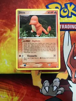 Pokemon Card - Ditto (Charmander) Delta Species 61/113 NM vintage 2005 - Image 1