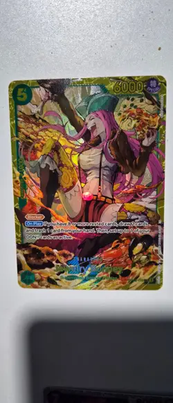 Jewelry Bonney OP12-118 SEC Legacy Of The Master One Piece Card Game English - Image 1