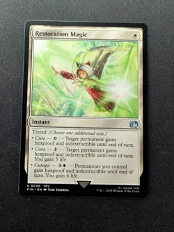 RESTORATION MAGIC #30 MTG Final Fantasy - Image 1