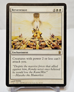 Reverence Saviors of Kamigawa MTG Magic The Gathering 274 - Image 1