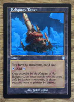 MTG The Brothers' War Commander, Reliquary Tower - Image 1
