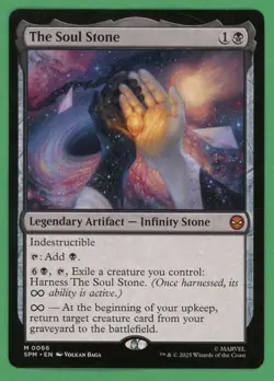 The Soul Stone MTG Marvel's Spider-Man NM 66 - Image 1