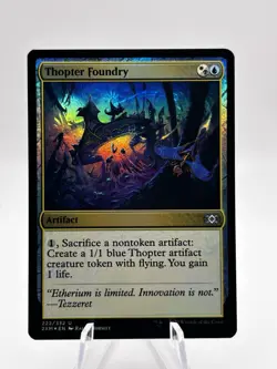 Thopter Foundry 222/332 Foil Double Masters 2XM MTG NM - Image 1