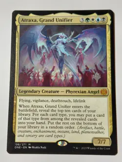 Atraxa, Grand Unifier Promo Pack: Phyrexia: All Will Be One Regular - Image 1