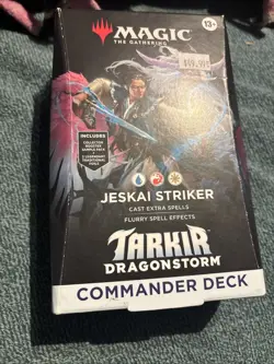 MtG: Tarkir: Dragonstorm Commander Deck - Jeskai Striker NEW/SEALED - Image 1