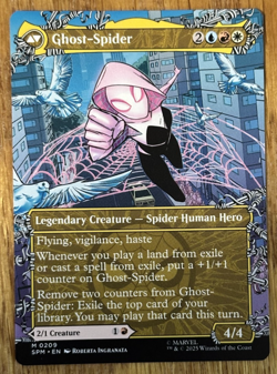 MTG Marvel Spider-Man, Gwen Stacy / Ghost-Spider 0209 - Borderless - Image 2