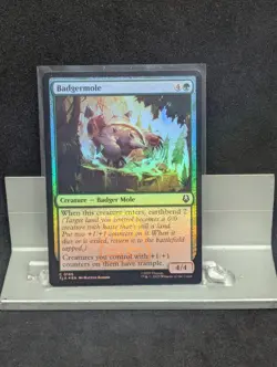 Badgermole FOIL NM X1 Avatar The Last Airbender MTG - Image 1