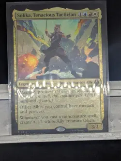 Sokka, Tenacious Tactician FOIL NM X1 Avatar The Last Airbender MTG - Image 1