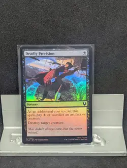 Deadly Precision FOIL NM X1 Avatar The Last Airbender MTG - Image 1