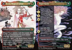 Terra, Magical Adept // Esper Terra (#323) - Extended Art FIN NM MTG - Image 1