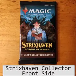 MTG - 1x Strixhaven School of Mages Collector Booster Pack - STX Collector - Image 1