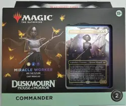 MTG Duskmourn: House of Horror Commander Deck - Miracle Worker NEW Sealed - Image 1
