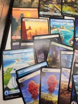 Full Art Lands Lot - Wastes, Final Fantasy, Assassin's Creed, Fallout + MTG - Image 2