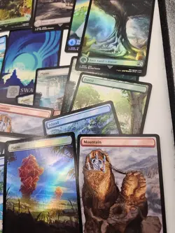 Full Art Lands Lot - Wastes, Final Fantasy, Assassin's Creed, Fallout + MTG - Image 4