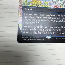 MTG - Whir of Invention (Borderless) Special Guests Regular #86 - Image 5