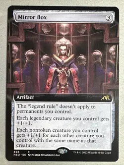 MTG / Mirror Box / NEO / #498 / Regular (Extended Art) / Rare / NM - Image 1