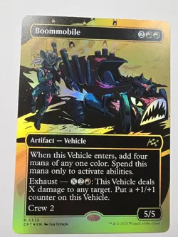 Boommobile (Borderless) (First-Place Foil) Aetherdrift Foil 526 - Image 1