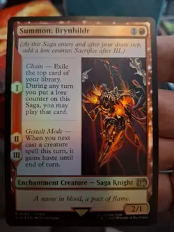 Magic MTG Final Fantasy FOIL RARE LOT Jill, Shiva's Dominant + Brynhildr - Image 3