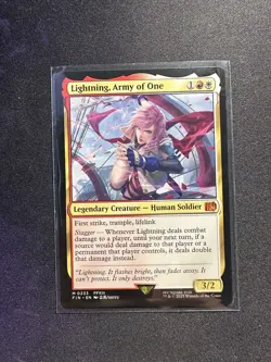 Lightning, Army of One - M 0233 - MTG Final Fantasy - Image 1