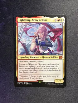Lightning, Army of One - M 0233 - MTG Final Fantasy - Image 3