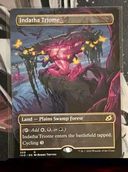 Indatha Triome (Showcase) NM - Ikoria Magic The Gathering - Image 1