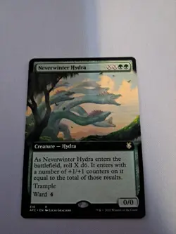 MTG - Neverwinter Hydra (Extended Art) - Commander: Adventures (LP) - Image 1