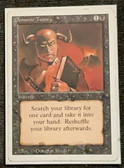 Demonic Tutor Revised Edition Regular - Image 1