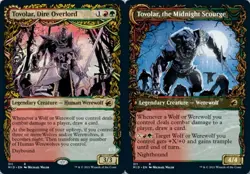 Tovolar, Dire Overlord // Tovolar, the Midnight Scourge - Showcase MID NM MTG - Image 1