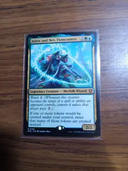 MTG , Adrix and Nev, Twincasters NM/Mint Commander: Murders Karlov, Unplayed! - Image 1