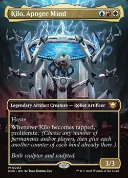 Kilo, Apogee Mind - Extended Art EOC NM MTG - Image 1